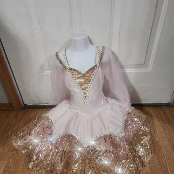 Revolution Dancewear Other - Elegant Princess Ballet Tutu – Blush & Gold Sparkle